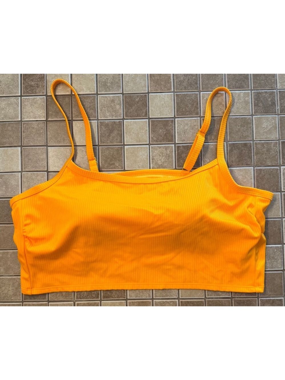Women's Wild Fable Orange Crop Top Size 2X
